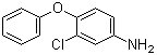 结构式 CAS# 5335-29-5, 2-氯-4-氨基二苯醚