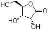structure of CAS# 5336-08-3, D(+)-Ribonic acid gamma-lactone;D(+)-Ribono-1,4-lactone