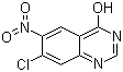 结构式 CAS# 53449-14-2, 7-氯-6-硝基-4-羟基喹唑啉