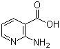 结构式 CAS# 5345-47-1, 2-氨基烟酸; 2-氨基吡啶-3-羧酸
