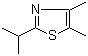 structure of CAS# 53498-30-9, 4,5-Dimethyl-2-isopropylthiazole