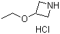 结构式 CAS# 535924-73-3, 3-乙氧基氮杂环丁烷盐酸盐