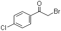 structure of CAS# 536-38-9, 4'-Chloro-2-bromoacetophenone;2-Bromo-4'-chloroacetophenone; p-Chlorophenacyl bromide; 2-Bromo-1-(4-chlorophenyl)ethanone
