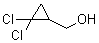 structure of CAS# 5365-23-1, 2,2-Dichloro-1-(hydroxymethyl)cyclopropane;2,2-Dichlorocyclopropanemethanol