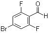 structure of CAS# 537013-51-7, 4-Bromo-2,6-difluorobenzaldehyde