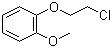 结构式 CAS# 53815-60-4, 愈创木酚 2-氯乙基醚
