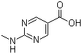 结构式 CAS# 5388-21-6, 2-甲基氨基嘧啶-5-羧酸