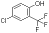 structure of CAS# 53903-51-8, 4-Chloro-2-(trifluoromethyl)phenol