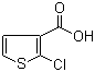structure of CAS# 53935-71-0, 2-Chlorothiophene-3-carboxylic acid