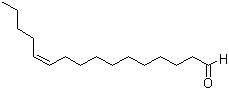 structure of CAS# 53939-28-9, (Z)-11-Hexadecenal;(Z)-11-Hexadecenyl aldehyde