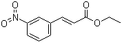 结构式 CAS# 5396-71-4, 3-硝基肉桂酸乙酯