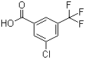 structure of CAS# 53985-49-2, 3-Chloro-5-(trifluoromethyl)benzoic acid