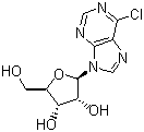 结构式 CAS# 5399-87-1, 6-氯嘌呤核苷
