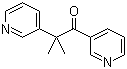 结构式 CAS# 54-36-4, 美替拉酮; 甲吡酮