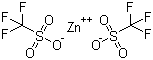 三氟甲烷磺酸锌分子结构 (CAS 54010-75-2)
