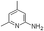 结构式 CAS# 5407-87-4, 2-氨基-4,6-二甲基吡啶