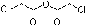 structure of CAS# 541-88-8, 2-Chloroacetic anhydride;(Bischloroacetic acid) anhydride; Chloracetic anhydride; Chloroacetic acid anhydride; Chloroacetic anhydride; Chloroacetyl anhydride; NSC 71207; alpha,alpha'-Dichloroacetic anhydride