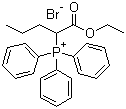 结构式 CAS# 54110-96-2, [1-(乙氧羰基)丁基]三苯基溴化鏻