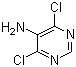 5-Amino-4,6-dichloropyrimidine molecular structure (CAS 5413-85-4)