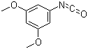 结构式 CAS# 54132-76-2, 1-异氰酸-3,5-二甲氧基苯酯