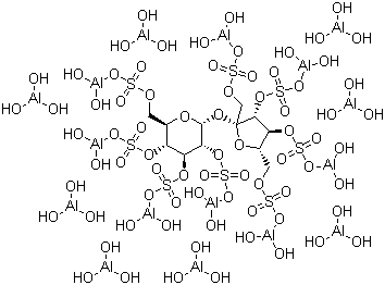 structure of CAS# 54182-58-0, Sucralfate;Sucrose octasulfate-aluminum complex