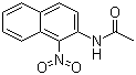 结构式 CAS# 5419-82-9, N-(1-硝基-2-萘基)乙酰胺