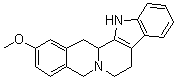 (±)-5,7,8,13,13b,14-六氢-2-甲氧基苯并[g]吲哚并[2,3-a]喹嗪分子结构 (CAS 54352-72-6)