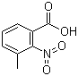 3-甲基-2-硝基苯甲酸分子结构 (CAS 5437-38-7)