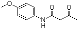 结构式 CAS# 5437-98-9, 乙酰基乙酰对甲氧基苯胺; 对甲氧基-N-乙酰乙酰苯胺; AAPA