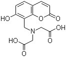 structure of CAS# 54375-47-2, Calcein Blue;4-Methylcoumarin-6-ylmethyliminodiacetic acid