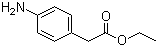 结构式 CAS# 5438-70-0, 4-氨基苯乙酸乙酯; 对氨基苯乙酸乙酯