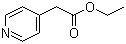 structure of CAS# 54401-85-3, 4-Pyridineacetic acid ethyl ester;(4-Pyridyl)acetic acid ethyl ester; (Pyridin-4-yl)acetic acid ethyl ester; 2-(4-Pyridyl)acetic acid ethyl ester; 2-(Pyridin-4-yl)ethanoic acid ethyl ester; Ethyl 2-(4-pyridinyl)acetate; Ethyl 2-(4-pyridyl)acetate; Ethyl 4-pyridineacetate