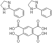 Pyromellitic acid di(2-phenyl-2-imidazoline) salt molecular structure (CAS 54553-91-2)