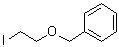 [(2-碘乙氧基)甲基]苯分子结构 (CAS 54555-84-9)