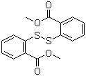 2,2'-二硫二苯甲酸二甲酯分子结构 (CAS 5459-63-2)