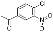 结构式 CAS# 5465-65-6, 4-氯-3-硝基苯乙酮