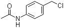 structure of CAS# 54777-65-0, 4-Acetamidobenzyl chloride