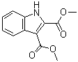 structure of CAS# 54781-93-0, 2,3-Dimethyl 1H-indole-2,3-dicarboxylate;Dimethyl indole-2,3-dicarboxylate