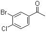 结构式 CAS# 54826-14-1, 3'-溴-4'-氯苯乙酮