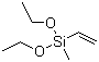 structure of CAS# 5507-44-8, Diethoxy(methyl)vinylsilane;Methylvinyldiethoxysilane; Vinylmethyldiethoxysilane