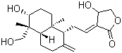 结构式 CAS# 5508-58-7, 穿心莲内酯