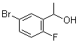 结构式 CAS# 552331-15-4, 5-溴-2-氟-alpha-甲基苯甲醇