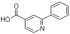 structure of CAS# 55240-51-2, 2-Phenylpyridine-4-carboxylic acid;2-Phenylisonicotinic acid