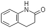 结构式 CAS# 553-03-7, 3,4-二氢-2(1H)-喹啉酮