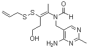 蒜硫胺素分子结构 (CAS 554-44-9)