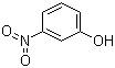 结构式 CAS# 554-84-7, 3-硝基苯酚; 间硝基酚