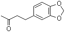 结构式 CAS# 55418-52-5, 胡椒基丙酮; 4-(3,4-亚甲基二氧苯基)-2-丁酮