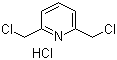 2,6-二氯甲基吡啶盐酸盐分子结构 (CAS 55422-79-2)