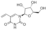 structure of CAS# 55520-64-4, 5-Vinyluridine