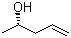 structure of CAS# 55563-79-6, (S)-(+)-4-Penten-2-ol